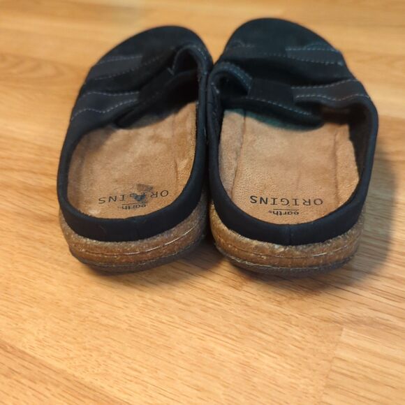 Earth Origins Essential Ellery Clog Mules Slip On Shoes Womens 7 M Black Casual - Picture 3 of 7